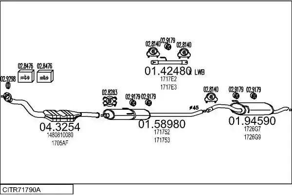 MTS CITR71790A013181