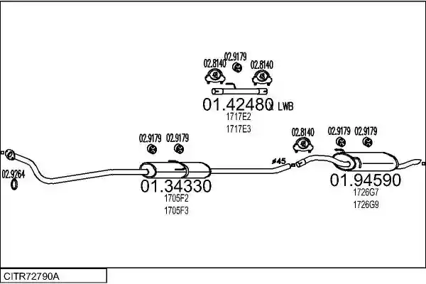 MTS CITR72790A005554