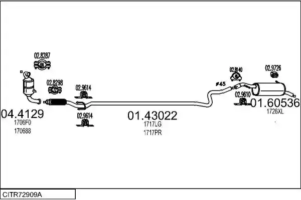 MTS CITR72909A019340