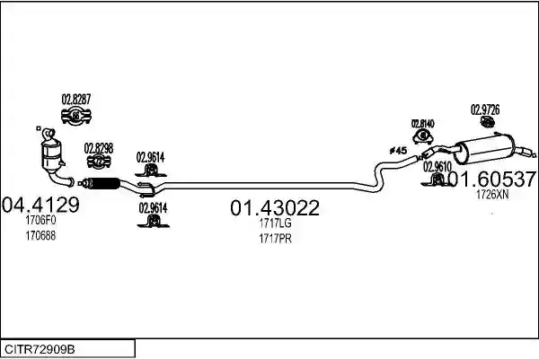 MTS CITR72909B019340