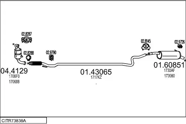 MTS CITR73838A031742