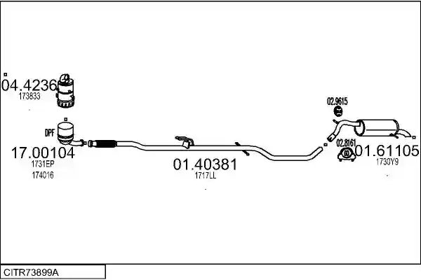 MTS CITR73899A024501