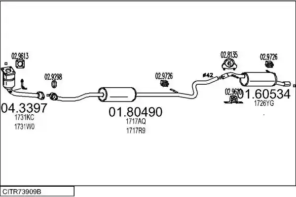 MTS CITR73909B017892