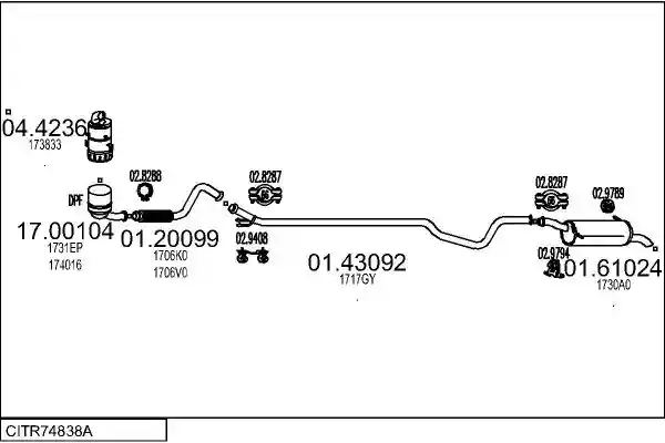 MTS CITR74838A019749