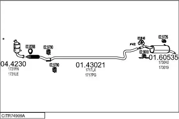 MTS CITR74909A016331