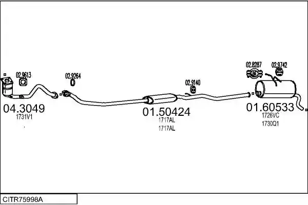 MTS CITR75998A020479