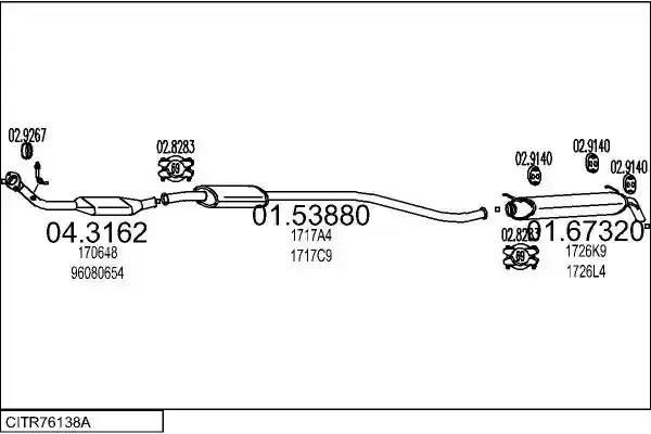 MTS CITR76138A002262