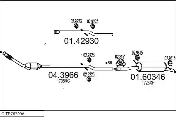 MTS CITR76790A015912