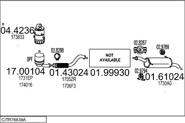MTS CITR76838A019749