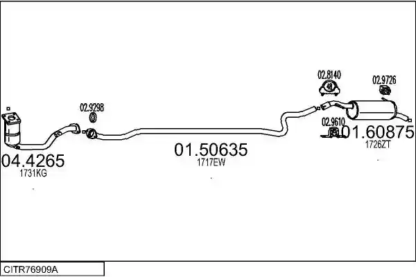 MTS CITR76909A016330