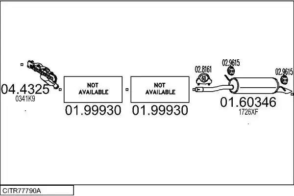 MTS CITR77790A018454