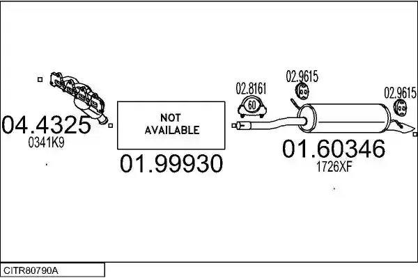 MTS CITR80790A019014