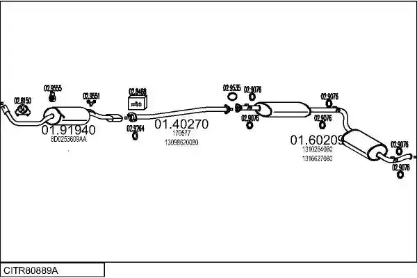 MTS CITR80889A008950