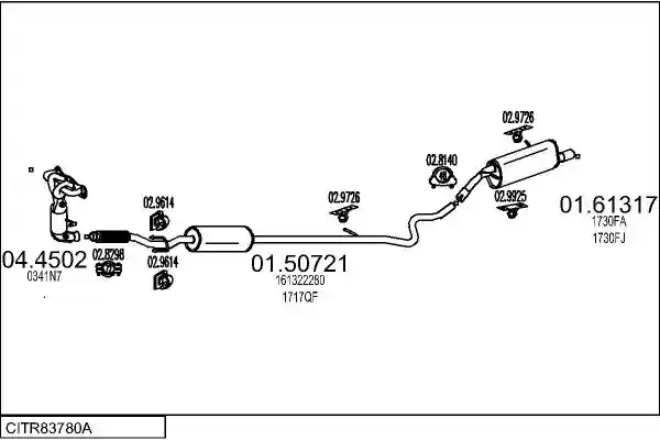 MTS CITR83780A032034