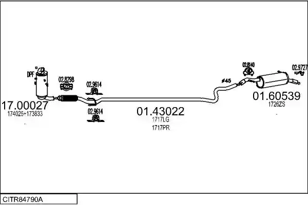MTS CITR84790A019017