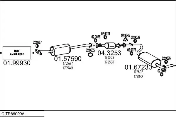 MTS CITR85099A008952