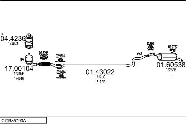 MTS CITR85790A019017