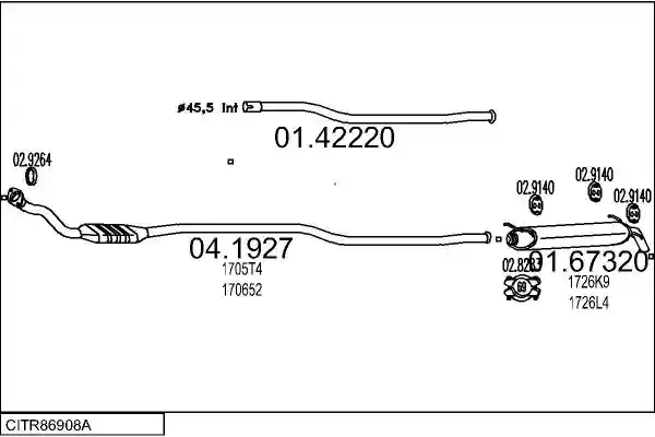 MTS CITR86908A132681