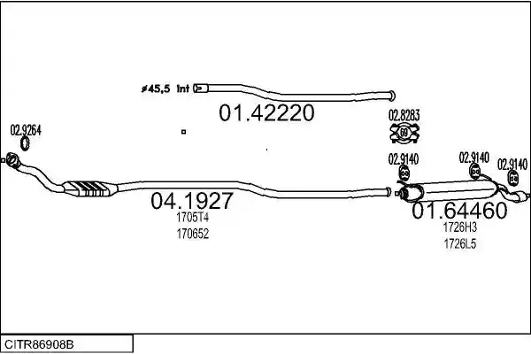 MTS CITR86908B132681