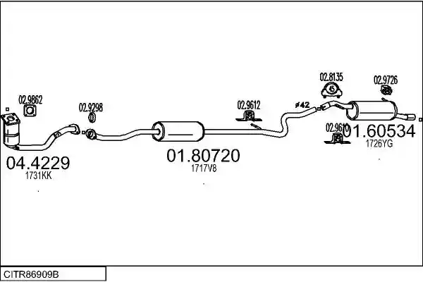 MTS CITR86909B019682