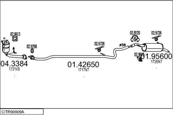 MTS CITR90909A017330