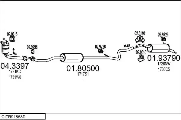 MTS CITR91858D005890