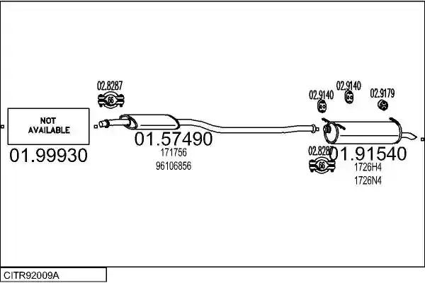 MTS CITR92009A005142