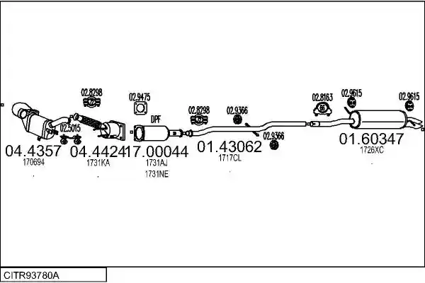 MTS CITR93780A018457