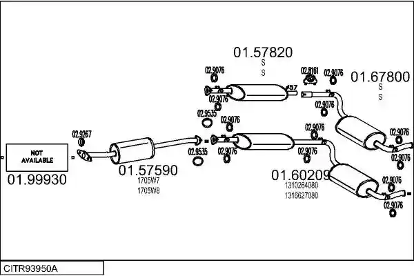 MTS CITR93950A011040