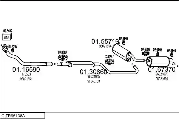 MTS CITR95138A020587