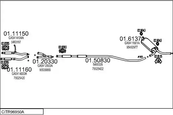 MTS CITR96950A006019