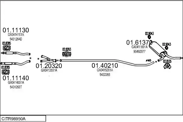 MTS CITR98950A006018