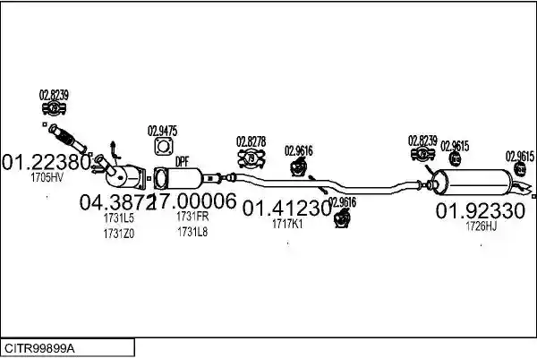 MTS CITR99899A015915