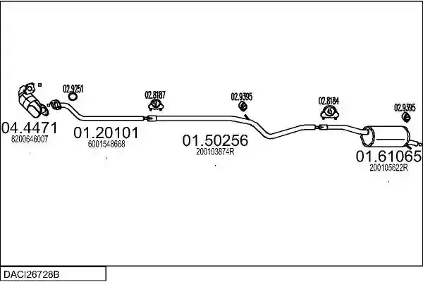 MTS DACI26728B031130