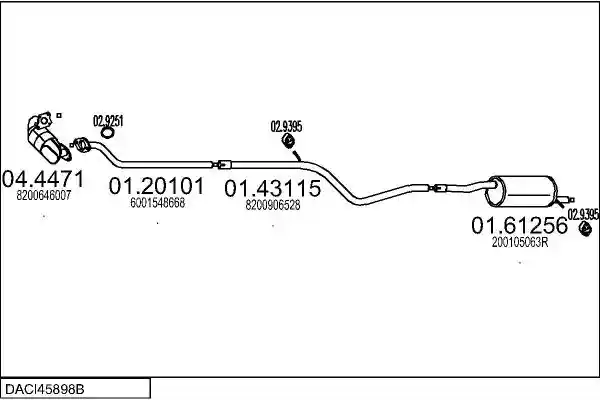 MTS DACI45898B031084
