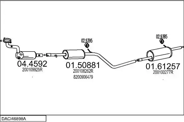MTS DACI46898A031086