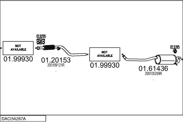 MTS DACI54267A126215