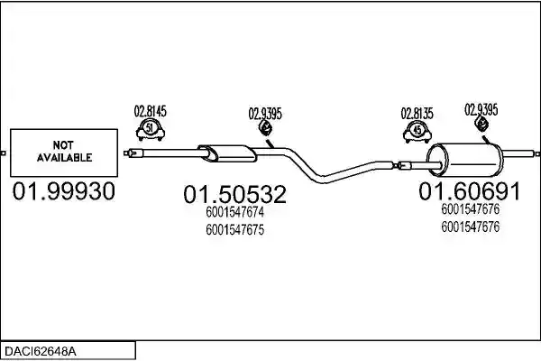 MTS DACI62648A133882
