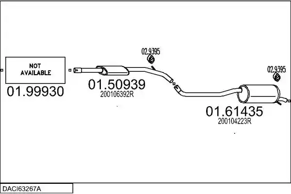 MTS DACI63267A058134
