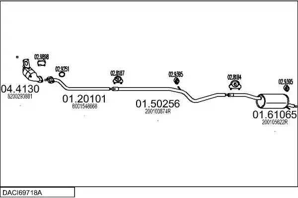 MTS DACI69718A125301