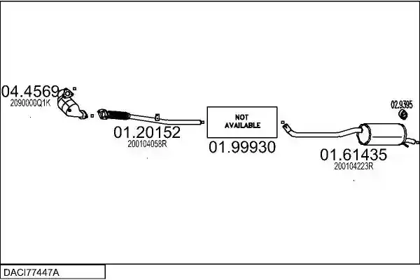 MTS DACI77447A059716