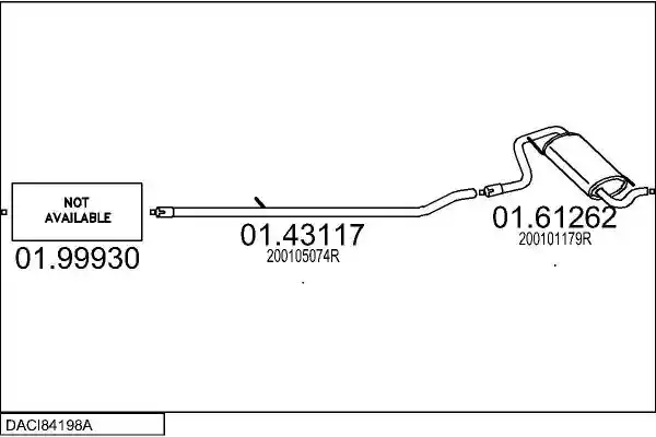 MTS DACI84198A117999