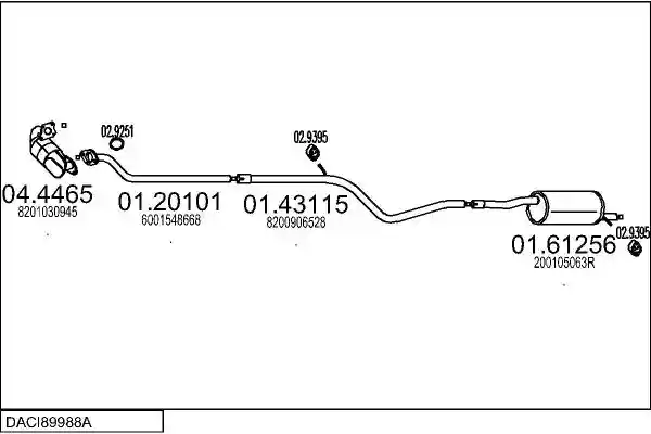 MTS DACI89988A031083