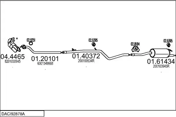 MTS DACI92878A033041