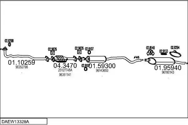 MTS DAEW13328A004569