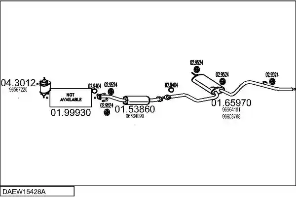 MTS DAEW15428A122174