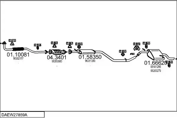 MTS DAEW27859A009025
