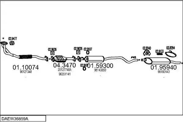 MTS DAEW36859A004571