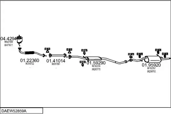 MTS DAEW52859A009031