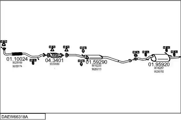 MTS DAEW66318A054950